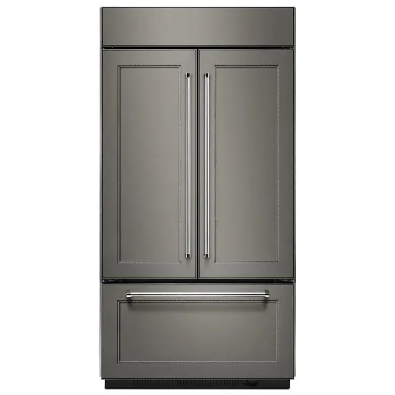KitchenAid 24.2 Cu. Ft. 42 Width Built-In Panel Ready French Door Refrigerator